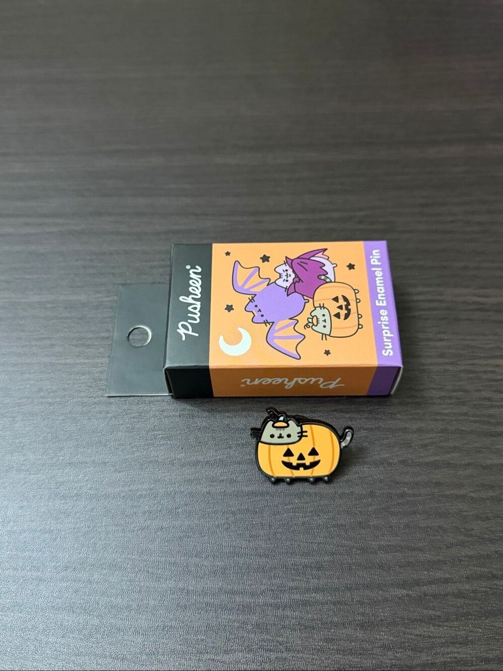 Pusheen Halloween 2026 Costume Blind Box Enamel Pin - Jack O' Lantern
